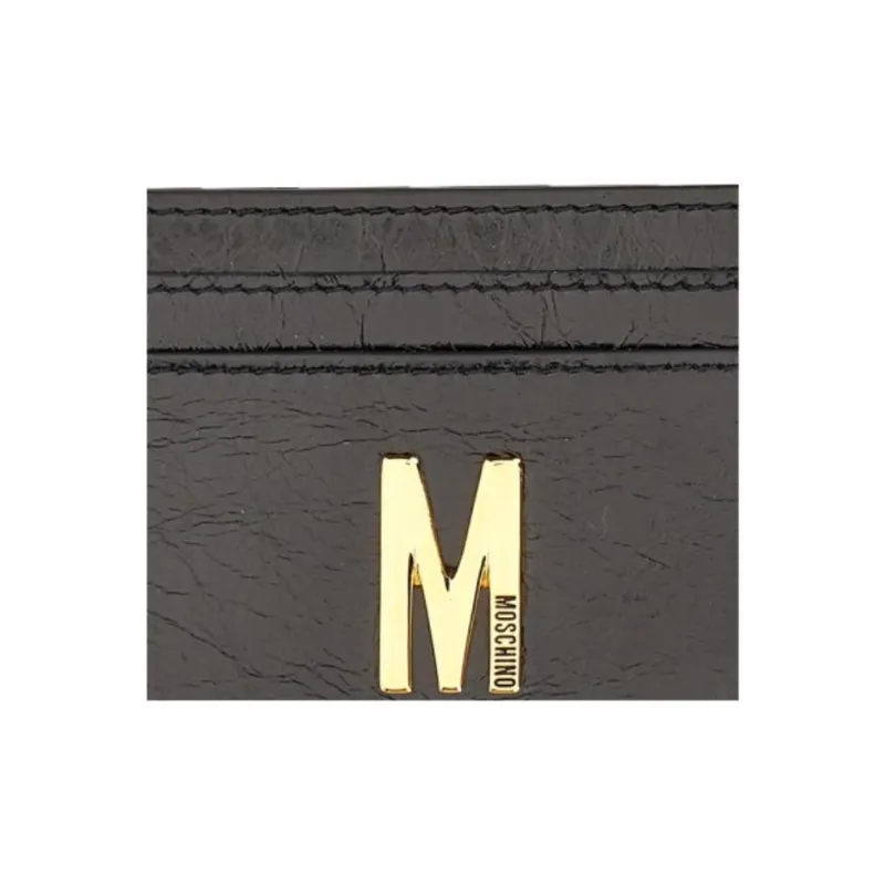 MOSCHINO Logo Plaque Card Holder-2