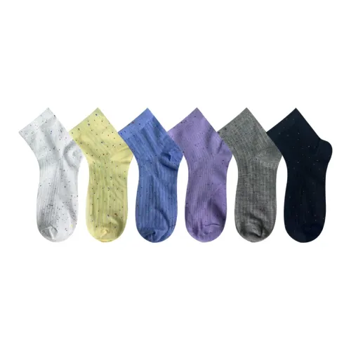Mulong Family Mid Calf Socks Women's Combo Set