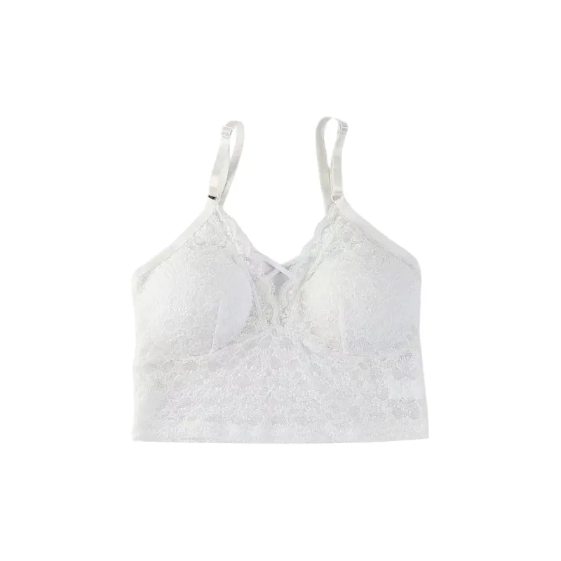 Flowers in water Women's Bras-9