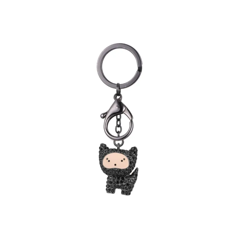 Lan Ying Artificial Crystal Original Design Keychain Unisex-2