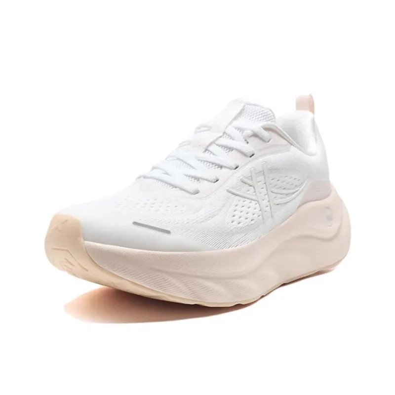 XTEP Cloud Wing 3 Coverage Slip Resistant Low Top Casual Running Shoes Women's White-1