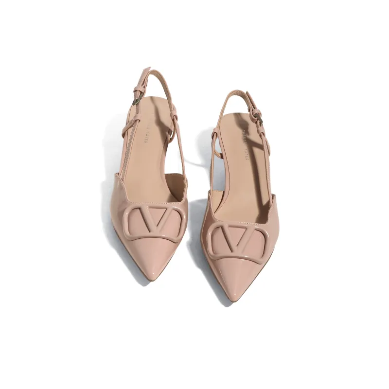 CHENTER KATER High Heels Women's Nude-2