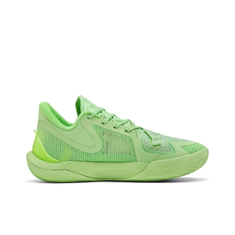 IVERSON Basketball Shoes Unisex Low Top Lime Green-1