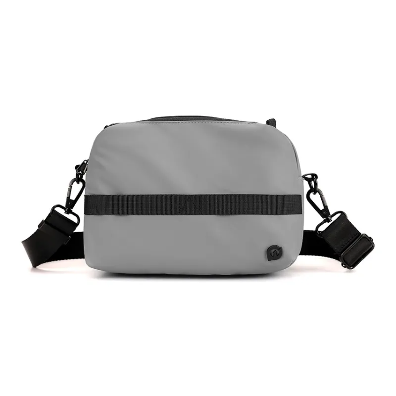 Boniu Water Repellent Composite Film Shoulder Bag Unisex Multicolor-2