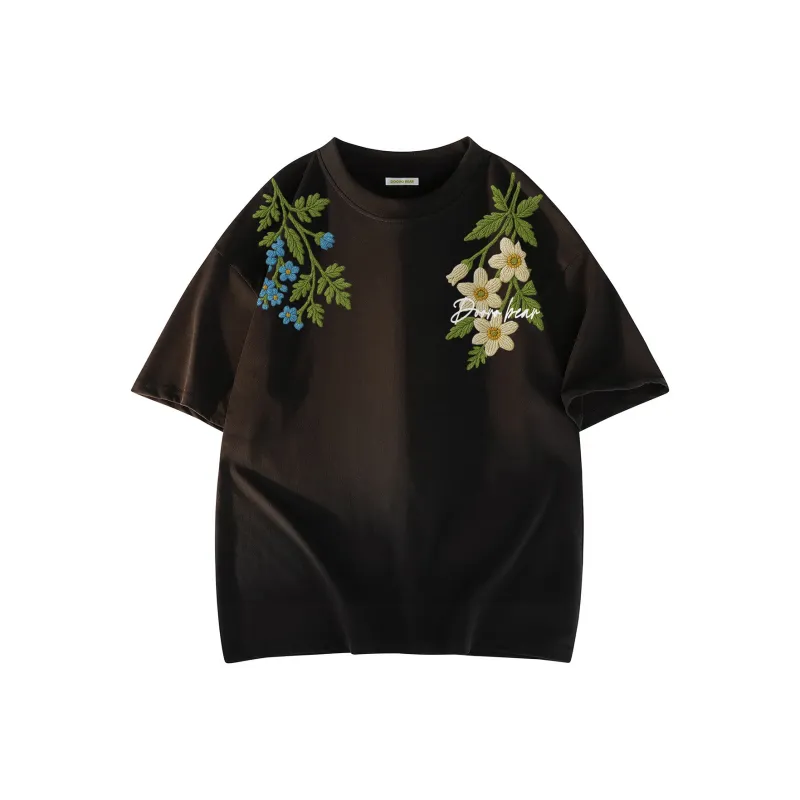 Budding Bear T Shirts Unisex-4
