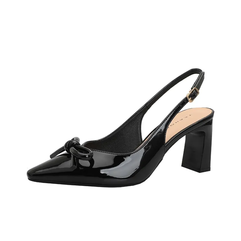 TATAYA Chunky Heel High Heels 8cm Women's-5