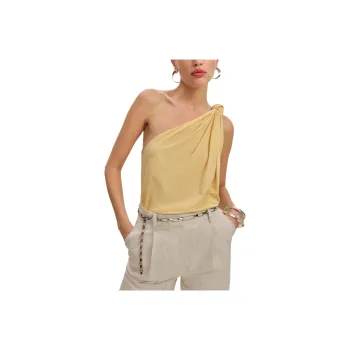 Reformation Tank Tops Women's Yellow