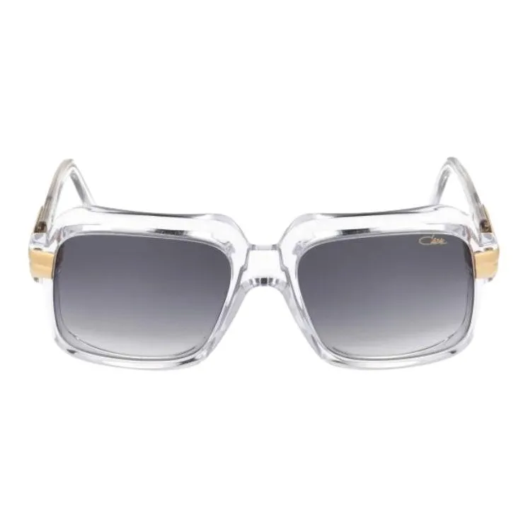 CAZAL Acetate Irregular Shape Sunglasses Unisex Transparent-1