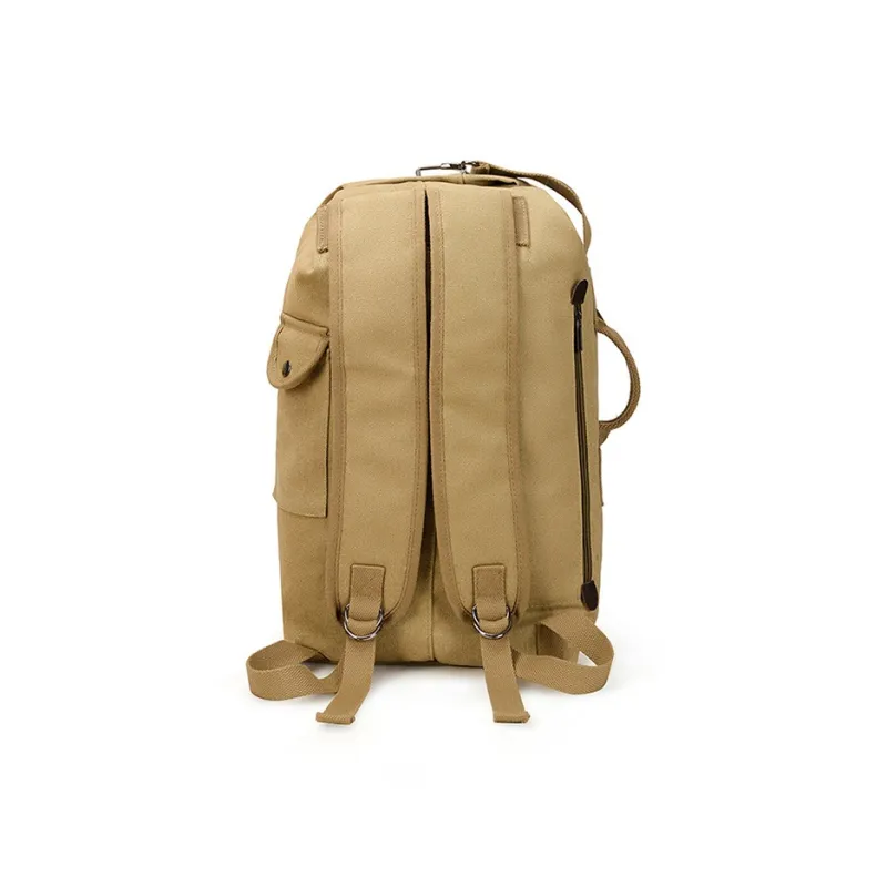 BEN SHERMAN Canvas Backpack Unisex Multicolor-5