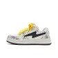 Ink Wash Painting (Yellow Shoelace)