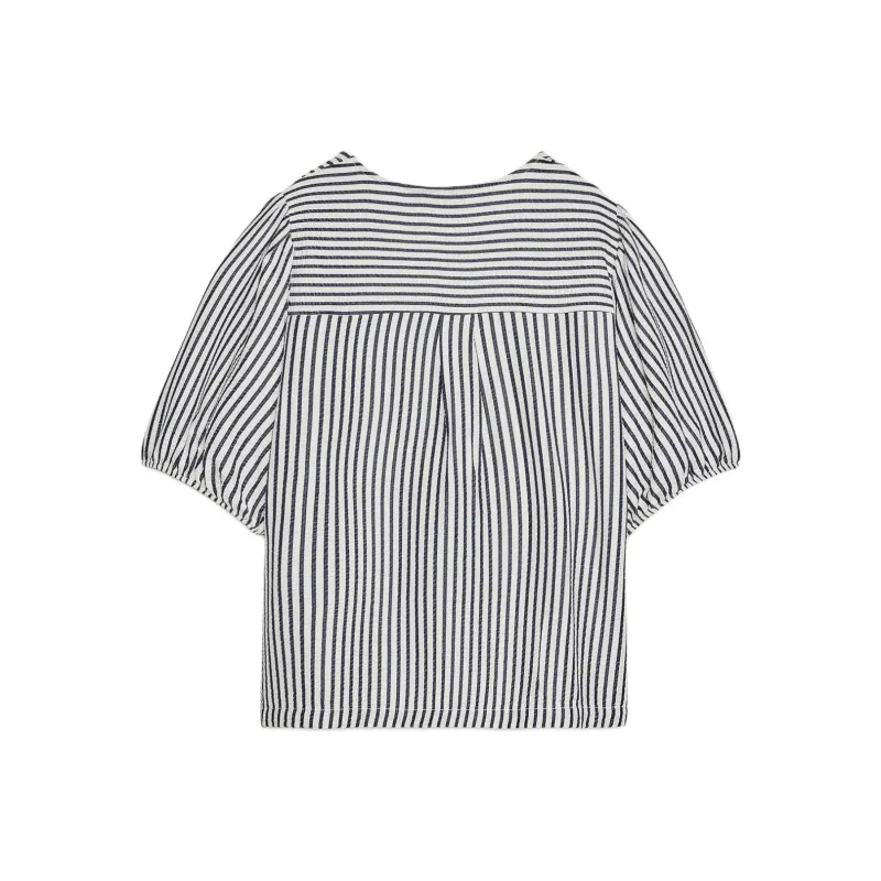ZARA Shirts Women's Nude/Sea Blue-1