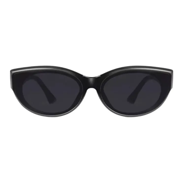 CAPONI TR90 Cat Eye Sunglasses Unisex Black-1