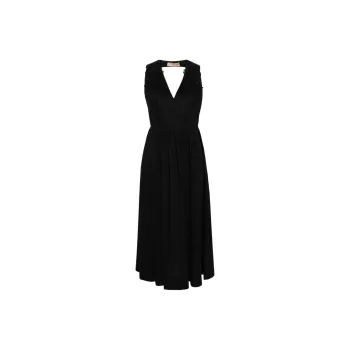 Twinset Floral lace Cotton Midi Dress