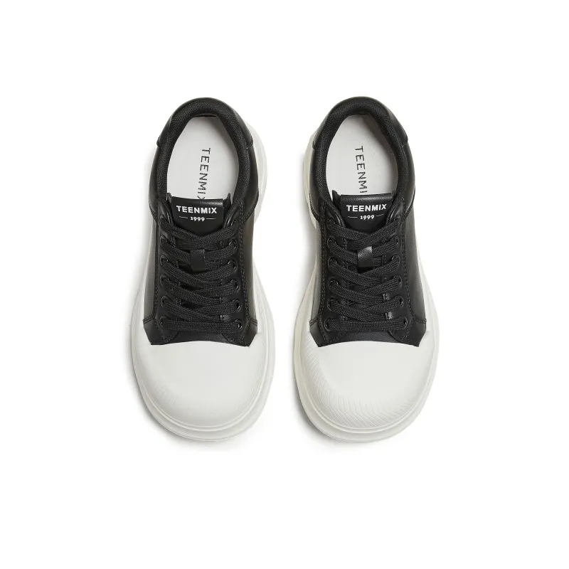 Teenmix Slip Resistant Cushioning Abrasion Resistant Breathable Low Top Skateboard Shoes Women's-2