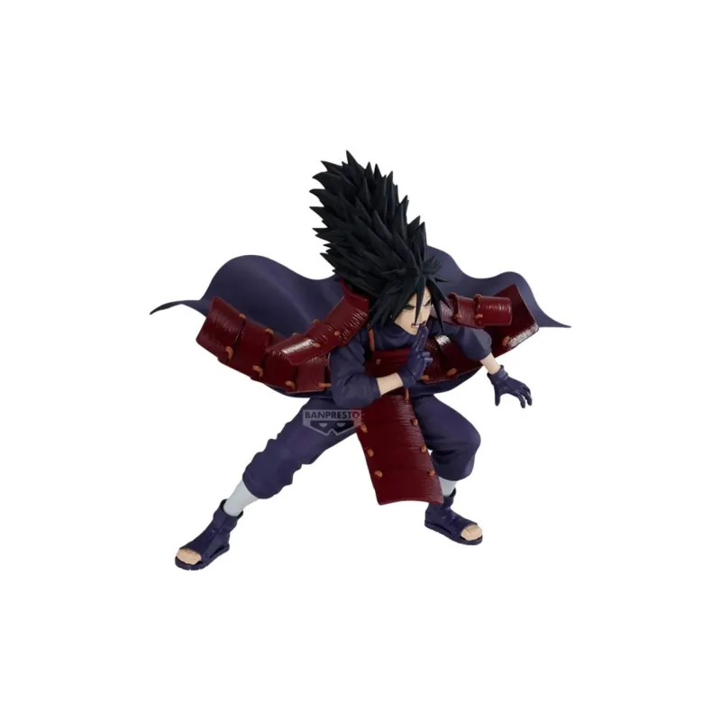 BANPRESTO Bandai Glass Naruto Shippuden VIBRATION STARS Madara Uchiha Bonus Gifts-0