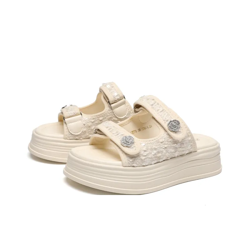 ZHR Quiet Abrasion Resistant Slide Slippers Women's-0