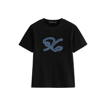 Initial Language T Shirt Women's