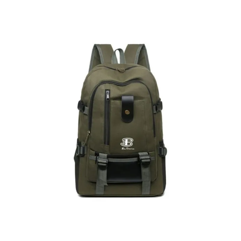 BEN SHERMAN Canvas Backpack Unisex Multicolor-2