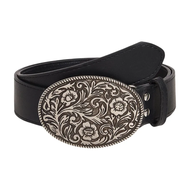 JEANSWEST PU Leather Belts Women's 3.8CM-3