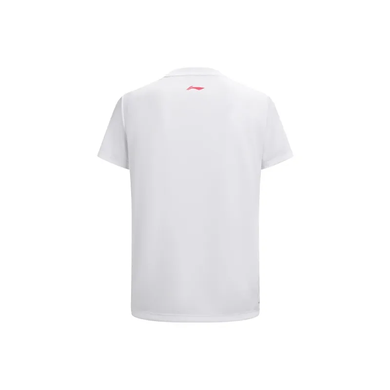 LiNing Badminton Series T Shirt Unisex White-1