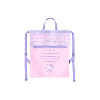 Sanrio Hello Kitty Polyester Backpack Women's Light Purple