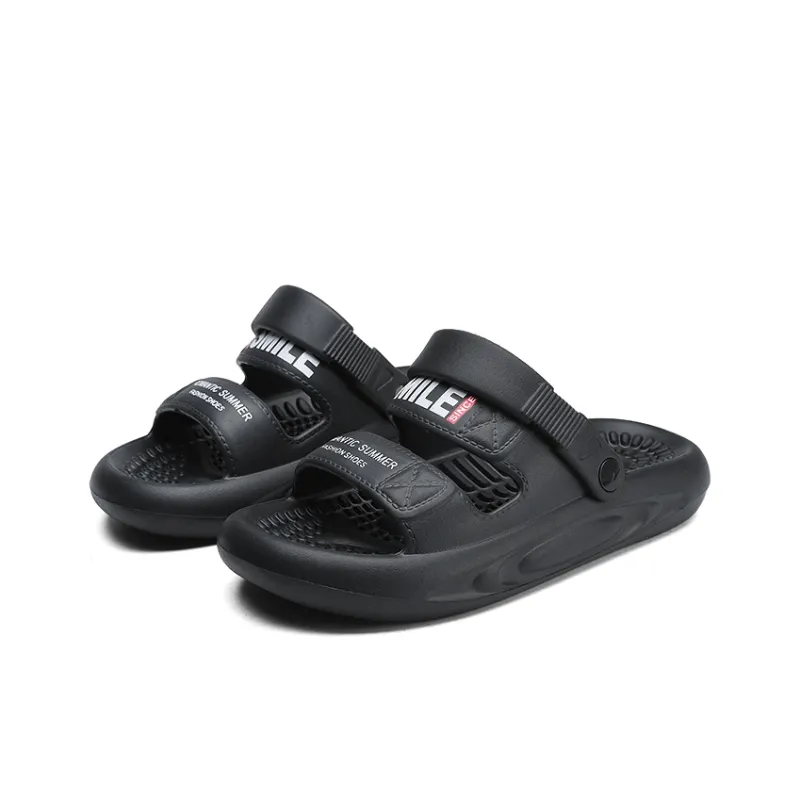 FCMM Taichi Flying Shadow Collection Beach Sandals Men Black/White/Gray/White-2
