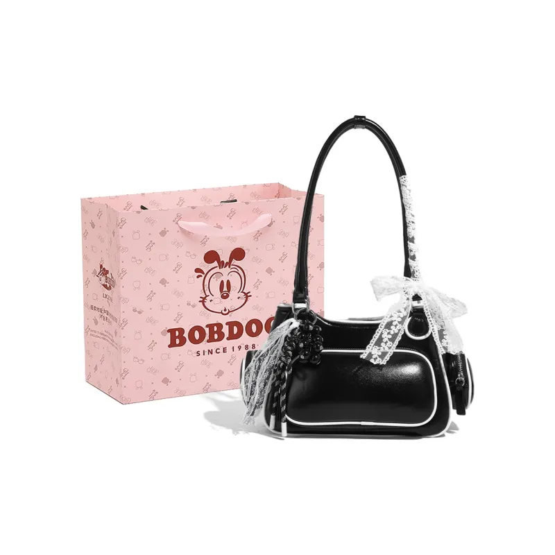 BOBDOG PU Bowling Bag, Handbag, Shoulder Bag Trumpets Women's Red/Pink-6