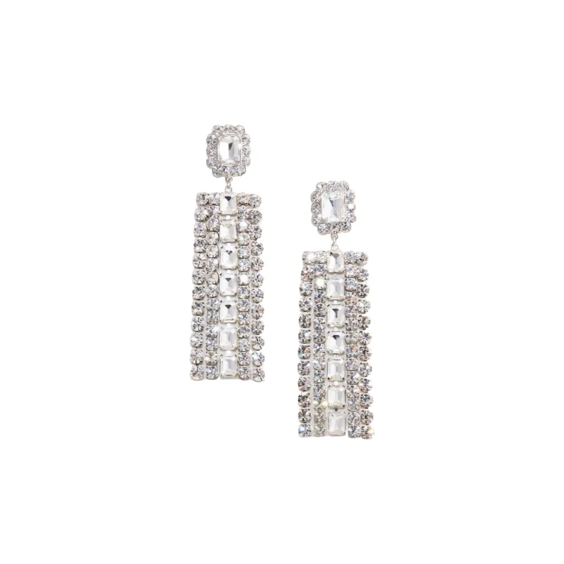 Self portrait Brass Earrings Unisex Silver-0