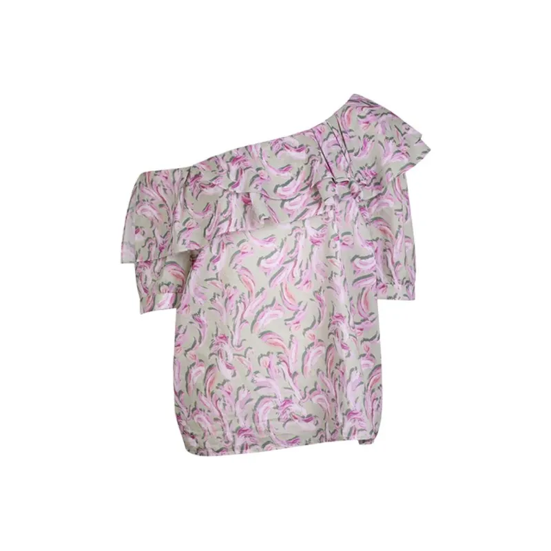 Anmani Shirts Women's Pink/Green-1