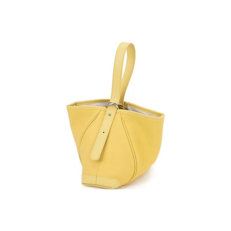 VENOF Cow Leather Bucket Bag Handbag Trumpets Women's Multicolor-20