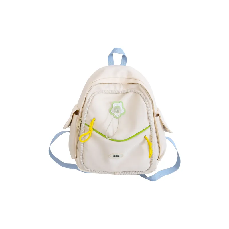 SUN EARTH &U Nylon Backpack Unisex Multicolor-3