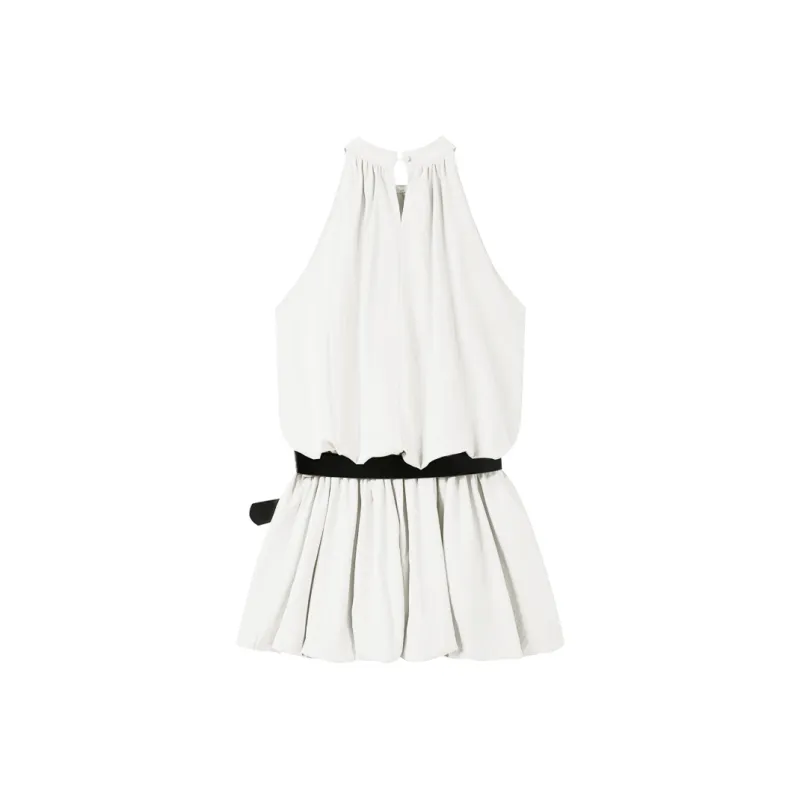 PAZZO Cinched Waist Sleeveless Dress Women's-4