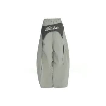 Wen Shan Casual Pants Women's Gray Pants