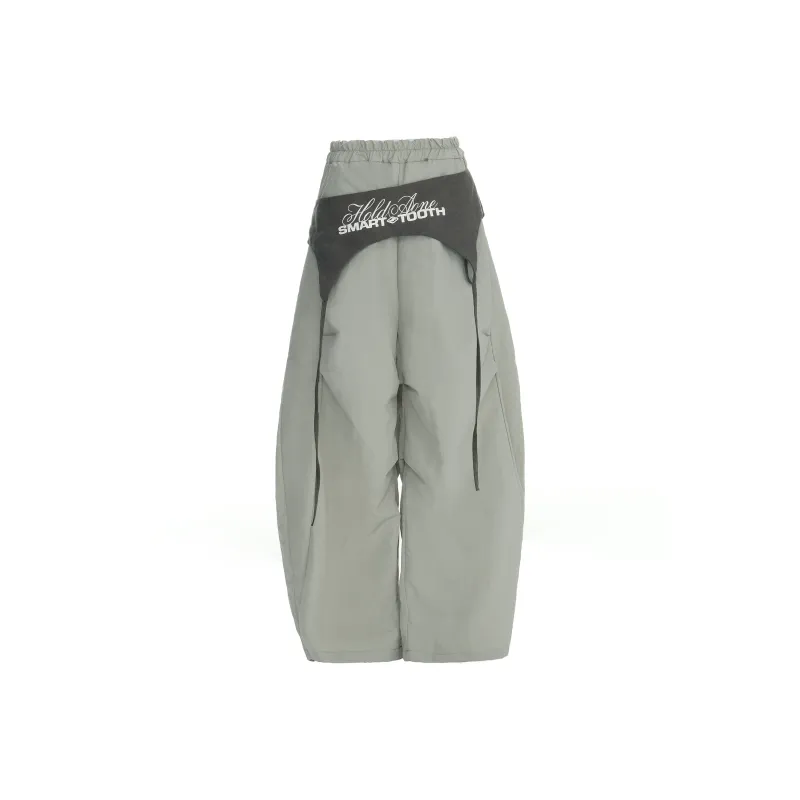 Wen Shan Casual Pants Women's Gray Pants-0