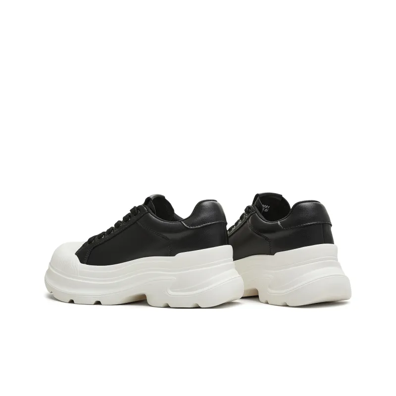 Teenmix Slip Resistant Cushioning Abrasion Resistant Breathable Low Top Skateboard Shoes Women's-3
