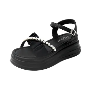 WUJI One Strap Sandals 5.5cm Women's