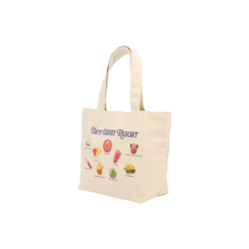 Disney Polyester Tote Bag, Shopping Bag, Handbag Women's Beige-1