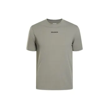 SALOMON T Shirts Men Khaki