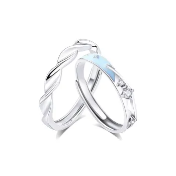 KUMET 999 Fine Silver Rings Unisex