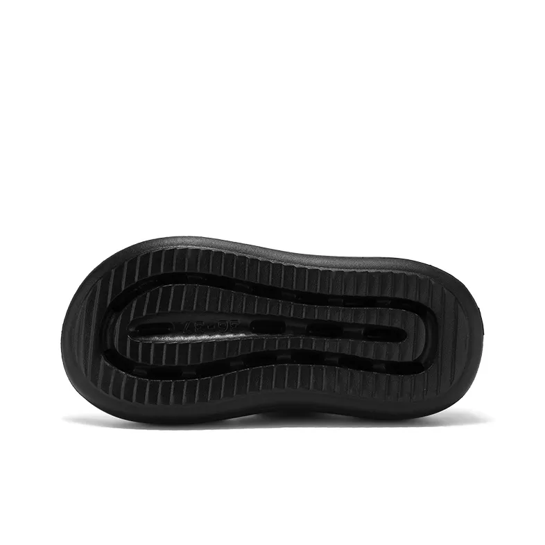 Binary EVA Cut Out Quick Dry Slip Resistant Slide Slippers Women's Black-3