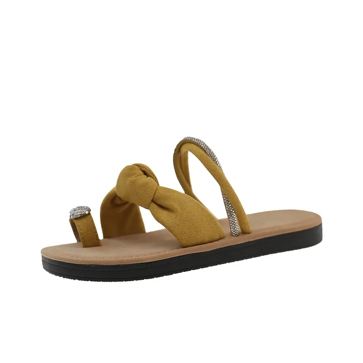 WUJI Slip Resistant Abrasion Resistant Odor Resistant Flip Flops Women's-6