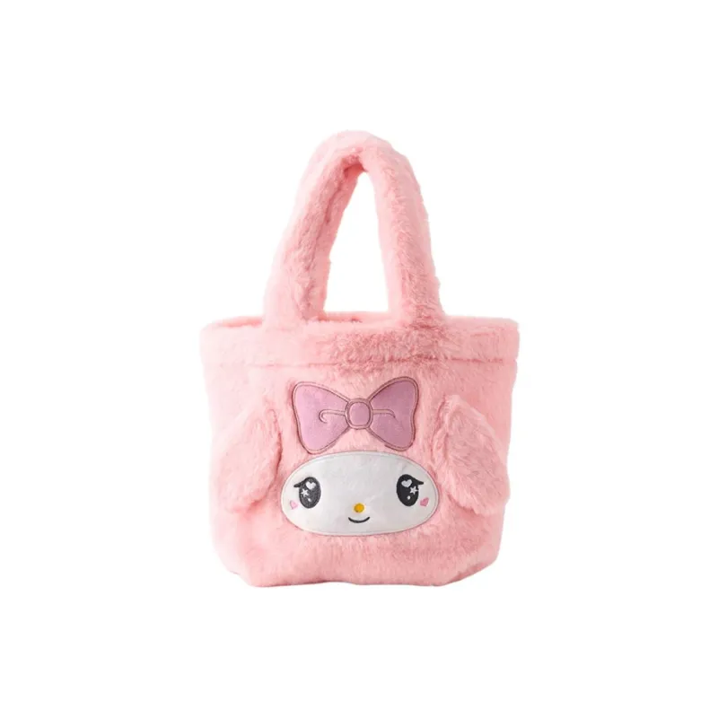 Sanrio Polyester Tote Bag, Shopping Bag, Handbag Women's Pink-0
