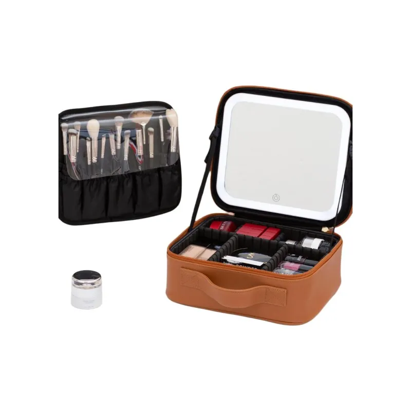 THE THREE SHEEP Fashion Appearance Best Selling Makeup Case With Light-8