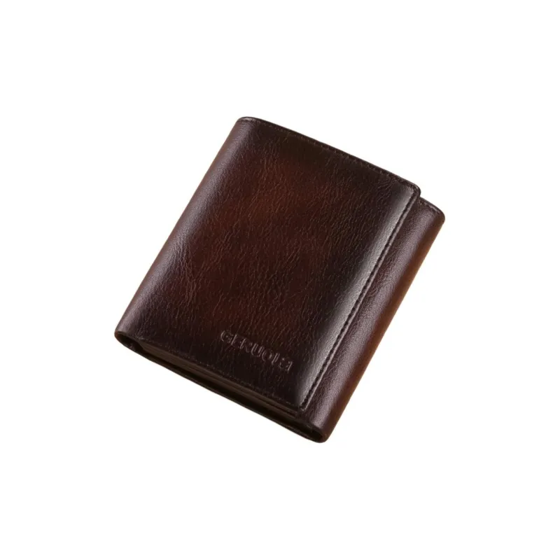 Gorora Top Grain Cow Leather Wallet Men's Multicolor-2