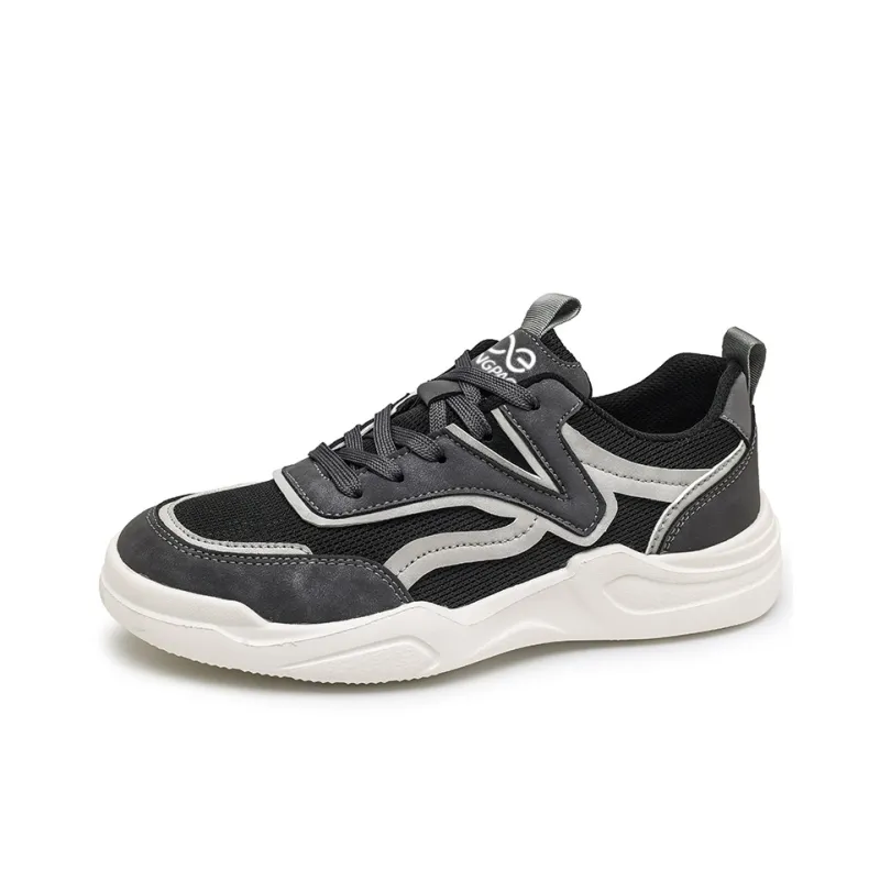 LINGPAO Shock Absorbers With Abrasion Resistant And Slip Resistant Properties Low Top Casual Shoes Men's-6