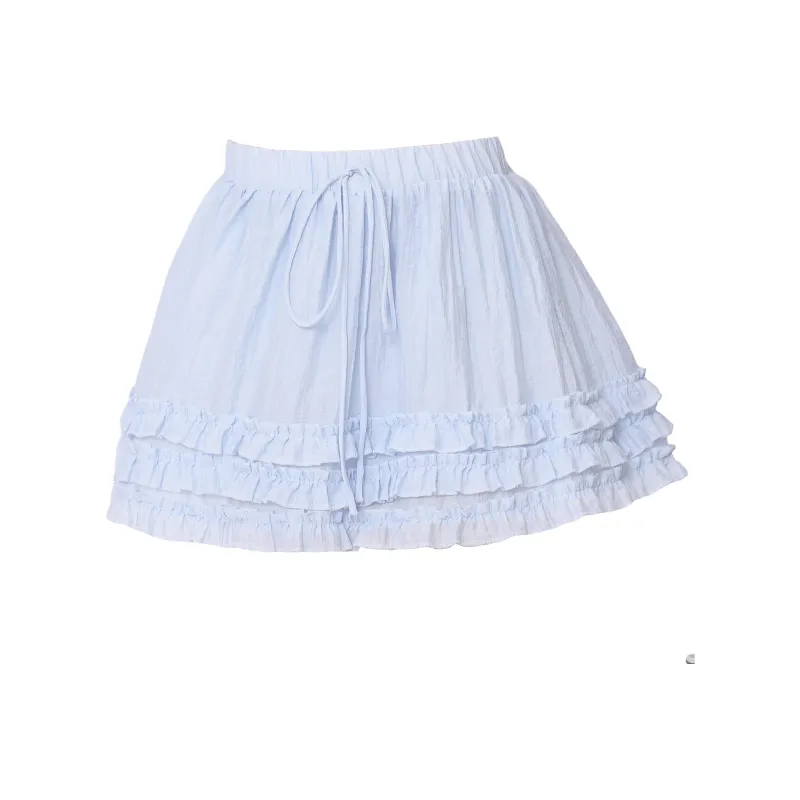 Ning Cai Yuer Casual Short Skirts Women's-7