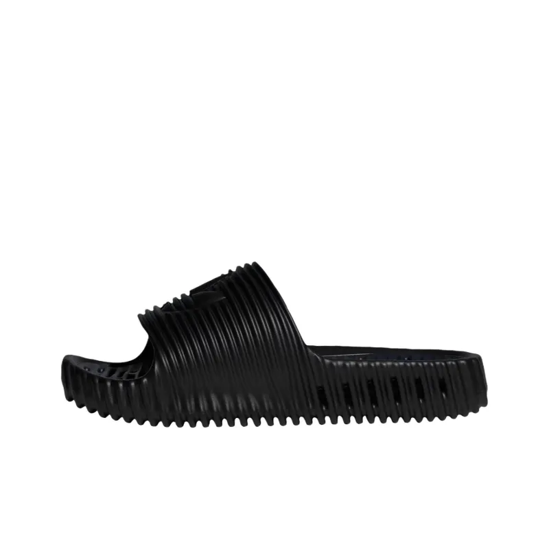Adidas Originals Slip Resistant Abrasion Resistant Slide Slippers Unisex Black-0