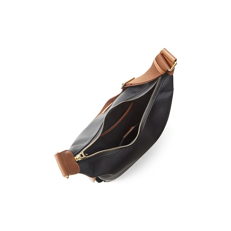 Teenmix Oxford Tote Shoulder Bag Tubas Women's Black/Milk Tea-4