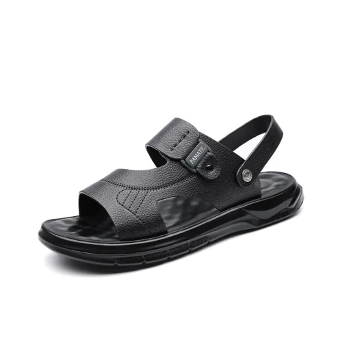 GEJIANI One Strap Sandals Womens/Black