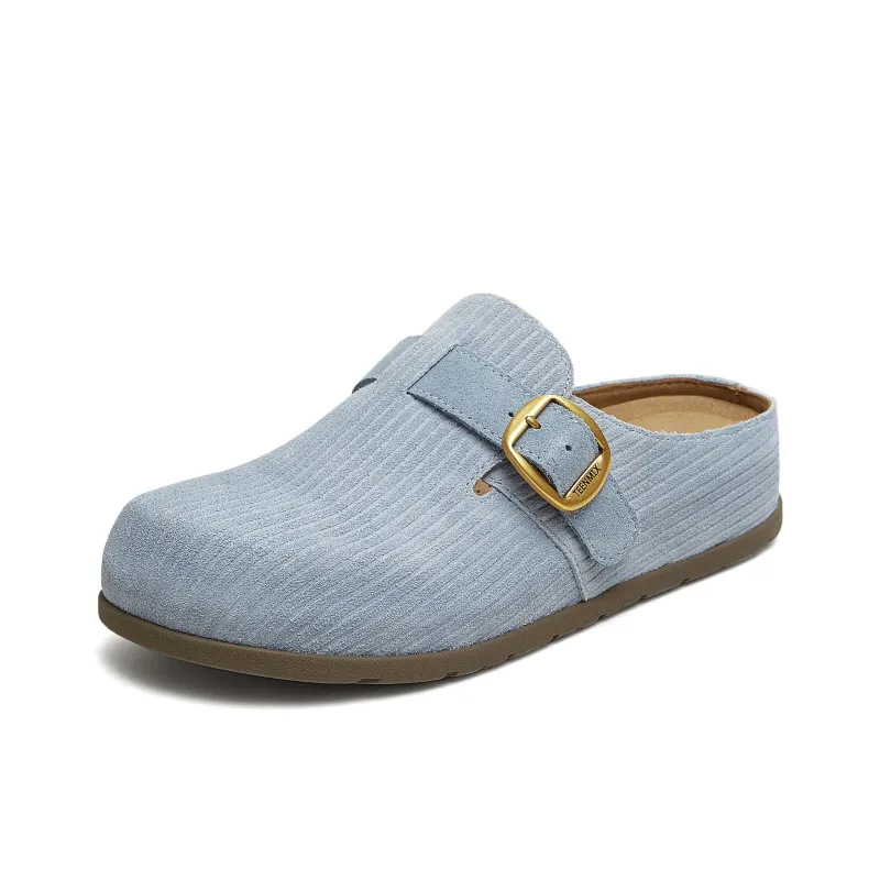 Teenmix Abrasion Resistant Closed Toe Slippers Women's-21